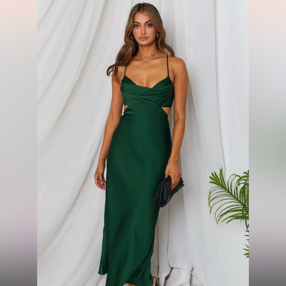 Emerald Green Dress